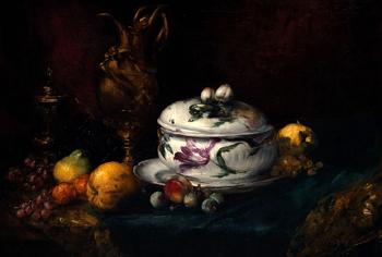 Antoine Vollon Nature morte, oil painting image